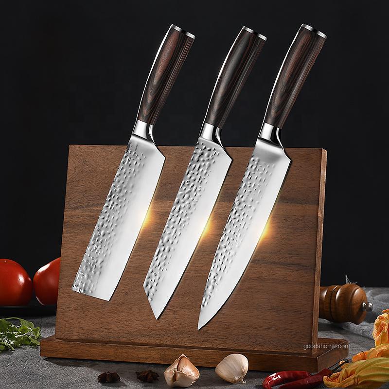 3 Pcs Stainless Steel Forged Kitchen Knife Set