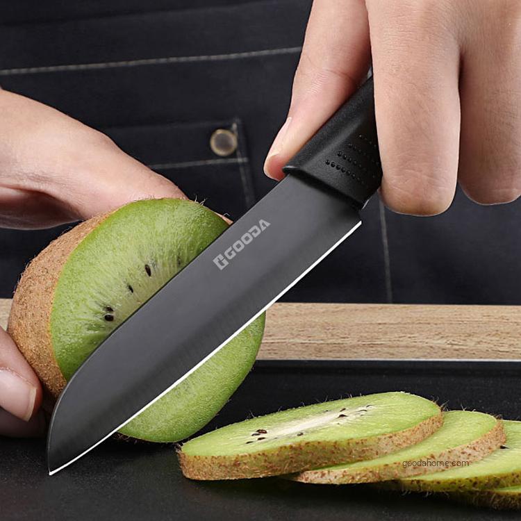 6.5 Inch Stainless Steel Chinese Cleaver Utility Paring Knife Set